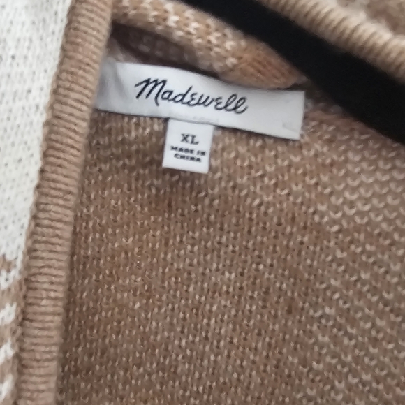 XL madewell buffalo plaid sweater - Picture 4 of 5